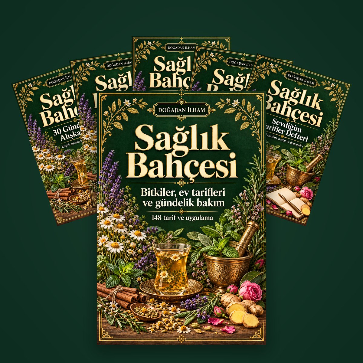 Sağlık Bahçesi 12 kitaplık koleksiyon